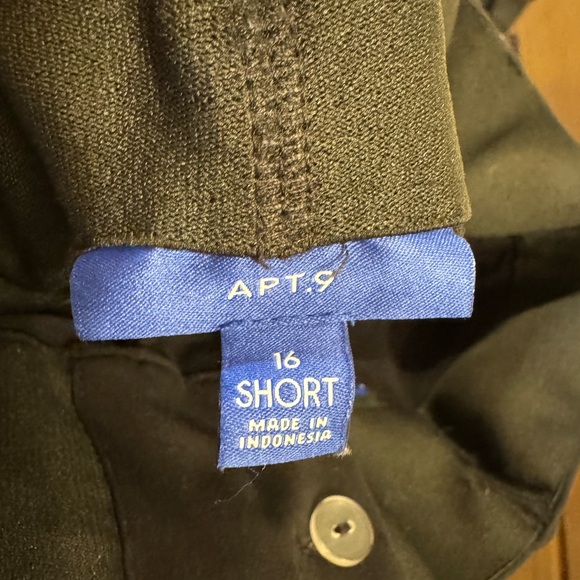 Apt. 9 Black Women's Trousers - Picture 4 of 4